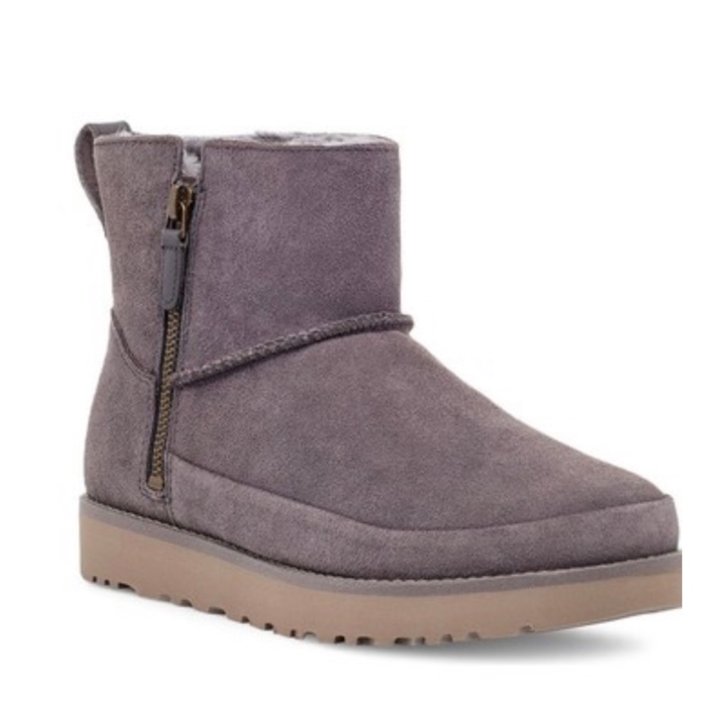 New UGG classic mini zip suede boots - Picture 12 of 14